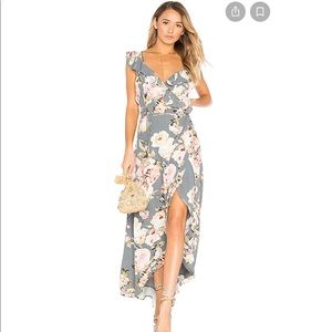 Privacy Please - floral wrap dress